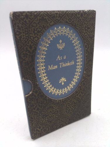 AS A MAN THINKETH [BLUE LEATHER BOUND COVER IN SLIPCASE] (COLLINS GREETING BOOKS)